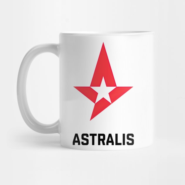 Astralis Team Logo White Edition by uppermosteN